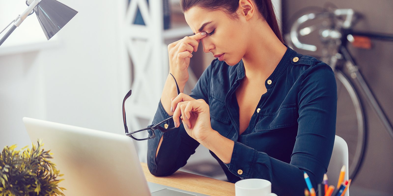 Feeling Tired And Stressed.